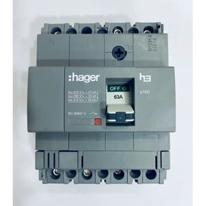 Thiết bị đóng cắt Hager (MCCB) HHA101Z