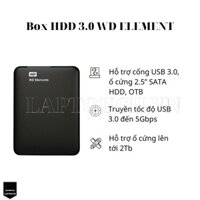 Thiết bị đựng ổ cứng Box HDD 3.0 WD ELEMENT