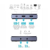 Thiết bị ghi hình Livestream Capture HDMI 4K@60Hz Ugreen 10937