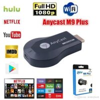 Thiết Bị Hdmi Không Dây Anycast M9 Plus Kết Nối, Truyền Tải Hình Ảnh, Video Từ Điện Thoại, Máy Tính Lên Tivi Hoặc Máy Chiếu Full HD Tốc Độ Kết Nối Siêu Nhanh – Sản Phẩm Chính Hãng
