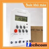 Thiết bị hẹn giờ bật tắt đèn đường máy bơm nước công suất lớn 3000W 25A 220V KG316T PIN TỰ SẠC -CHÍNH HÃNG