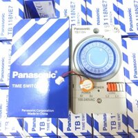 Thiết bị hẹn giờ cơ bật tắt tự đông Panasonic TB118N 15A 220V tặng pin chờ timer thời gian công tắc hẹn giờ