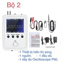 ✅Thiết bị hiển thị sóng oscilloscope.DSO 150. đầu dò p6100