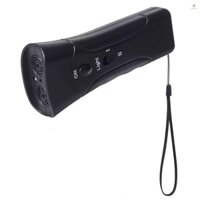 Thiết bị huấn luyện chó chống bỏng hai đầu siêu âm, Huấn luyện viên sủa chó, Người đuổi chó đèn LED, Huấn luyện viên chó di động