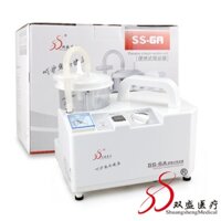 Thiết bị hút đờm điện gia dụng Shuangsheng cho người già và trẻ em áp suất âm sơ sinh Máy y tế cầm tay