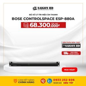 Thiết bị khếch đại âm thanh Bose ControlSpace ESP-880A