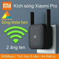 Thiết bị kích sóng Wifi Xiaomi Repeater Pro 2 ăng ten phát sóng xa hơn, khỏe hơn 300mbps