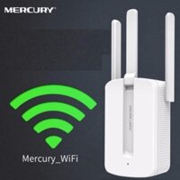 Thiết bị kích sóng Wifi Mercury Repeater MW310RE 3 Anten - Version 2017 (Trắng) - HMB STORE