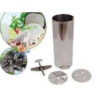 Thiết bị làm giò chả đa năng bằng inox khuôn giò cho gia đình nhà hàng loại 1kg 2kg Thiet bi lam gio cha da nang bang inox khuon gio cho gia dinh nha hang loai 1kg 2kg