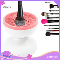 Thiết bị làm sạch cọ trang điểm sang trọng Bàn chải mỹ phẩm Cốc làm sạch Bàn chải trang điểm bằng điện cầm tay Dụng cụ làm đẹp chạy bằng Usb để dễ dàng làm sạch Người mua Đông Nam Á yêu thích