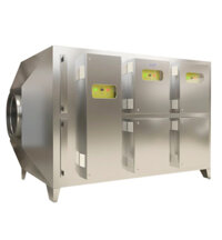 Thiết bị lọc tĩnh điện kết hợp UV xử lý khí thải ngành sản xuất xi măng Dr.Air EUV-20K