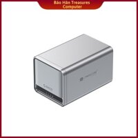 Thiết bị lưu trữ mạng NAS ORICO MetaCube 2 Bay TS200-EU-GY-BP - Hàng Chính Hãng