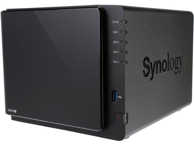 Thiết bị lưu trữ NAS Synology DiskStation DS916+ (2GB)