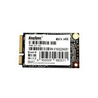 Thiết bị lưu trữ ổ cứng thể rắn KingSpec MSATA MINI PCI-E 64G MLC Digital Flash SSD  cho máy tính PCMáy tính để bàn Máy tính xách tay-Size 64GB