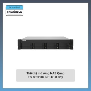 Thiết bị lưu trữ Qnap TS-832PXU-RP-4G