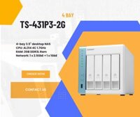 Thiết bị lưu trữ Qnap TS-431P3-2G