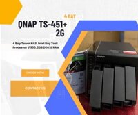 Thiết bị lưu trữ QNAP TS-451-2G- Hàng chính hãng