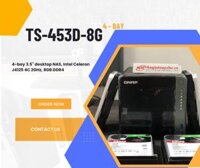 Thiết bị lưu trữ Qnap TS-453D-8G - Hàng chính hãng