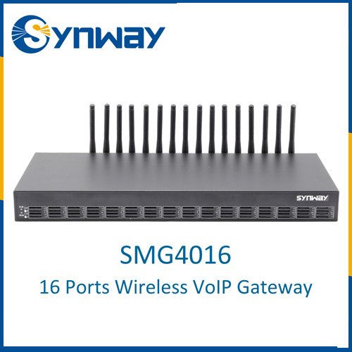 Thiết bị mạng GSM 16 kênh SIM di động Synway SMG4016