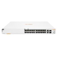 Thiết bị mạng HP Aruba Instant On 1960 24G 20p Class4 4p Class6 PoE 2XGT 2SFP+ 370W Switch - JL807A