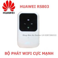 Thiết Bị Mạng Mới Ra Bộ Phát RS803 Gắn Sim Data Là Có Wifi Di Động Cầm Tay Siêu Bền Bỉ