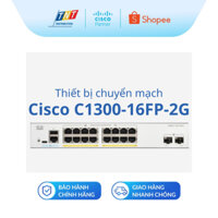 Thiết bị mạng Switch Cisco Catalyst C1300-16FP-2G