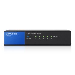 Thiết bị mạng Switch Linksys 5 Port LGS105