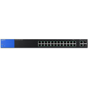Thiết bị mạng Switch Linksys LGS326P, 24P P0E