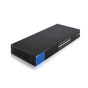 Thiết bị mạng Switch Linksys LGS318P, 18 ports P0E