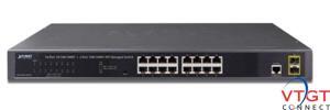 Thiết bị mạng Switch Planet GS-4210-16T2S
