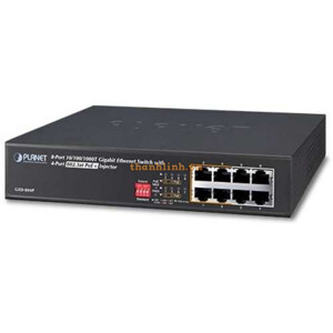 Thiết bị mạng Switch Planet GSD-804P