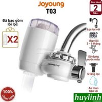 Thiết bị máy lọc nước tại vòi Joyoung JYW-T03 - Lọc nước máy - Lõi lọc 5 cấp - Hàng chính hãng - 1 T03  1 lõi