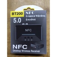 Thiết Bị Nhận Bluetooth 5.0 NFC BT200 Cho Loa Và Amply Cao Cấp