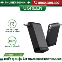 Thiết bị nhận Bluetooth Music stereo Ugreen 30348 hỗ trợ Micphone