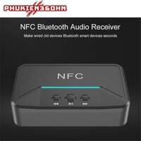 Thiết bị nhận Bluetooth, NFC cho loa và Amply BT200 - Hộp Bluetooth âm thanh không dây BT200 NFC V5.0 - Hàng chính hãng