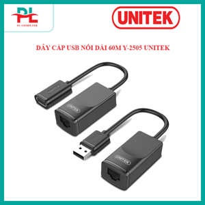 Thiết bị nối dài USB qua cáp mạng Unitek Y-2505