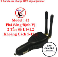 Thiết Bị Phá Sóng Định Vị J2 Dành Riêng Cho Xe Oto 2 Râu Cực Mạnh