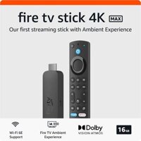 Thiết bị phát trực tuyến Amazon Fire TV Stick 4K Max streaming device, supports Wi-Fi 6E (bản mới nhất 2024)