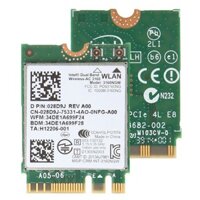 Thiết bị phát Wifi Bluetooth 4.0 NGFF Intel AC 3160 3160ngw cho Dell