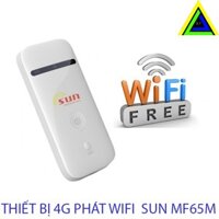 Thiết bị phát WIFI di động, cầm tay từ sim 3G,4G SUN ZTE MF65M