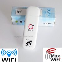 Thiết bị phát wifi - USB phát wifi bằng sim 4G Olax U80 hỗ trợ kết nối nhiều thiết bị, dễ dàng di chuyển dùng cho ô tô