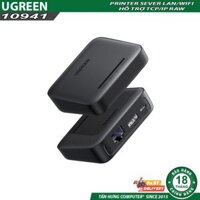 Thiết bị Printer Server in qua mạng Lan và Wifi Ugreen 10941 (TCP/IP RAW)