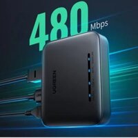 Thiết bị Printer Server qua mạng Lan hoặc Wifi Ugreen 10941