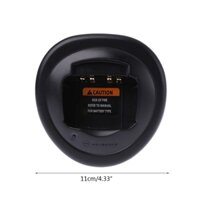Thiết bị sạc pin radio phích cắm US cho Motorola GP328 GP338 GP340 HT1250 PRO5150