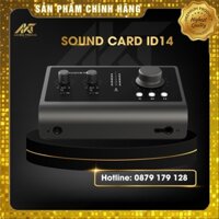 Thiết Bị Sound Card Thu Âm Amply ID14 Hát Karaoke Livestream