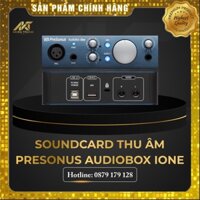 Thiết Bị Sound Card Thu Âm Amply Presonus Audiobox iOne Hát Karaoke Livestream