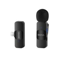 Thiết bị Streaming BOYA BY-V1 – Dual-Channel Wireless Microphone kết nối Lightning