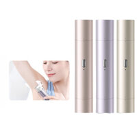Thiết bị tẩy lông dành cho nữ Máy cạo râu hai đầu đa chức năng Bộ phận riêng tư cạo lông mu Thiết bị tẩy lông toàn thân Dụng cụ cạo lông nhiều màu