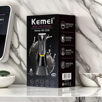 Thiết bị tẩy lông KM-3208 Kemei cho nam và nữ, máy nhổ lông điện toàn thân có thể rửa sạch cho vùng kín