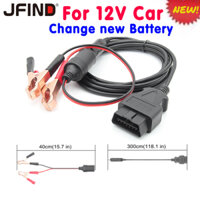 Thiết Bị Thay Thế Ắc Quy Jffind JC02 OBD2 Cho Xe Ô Tô